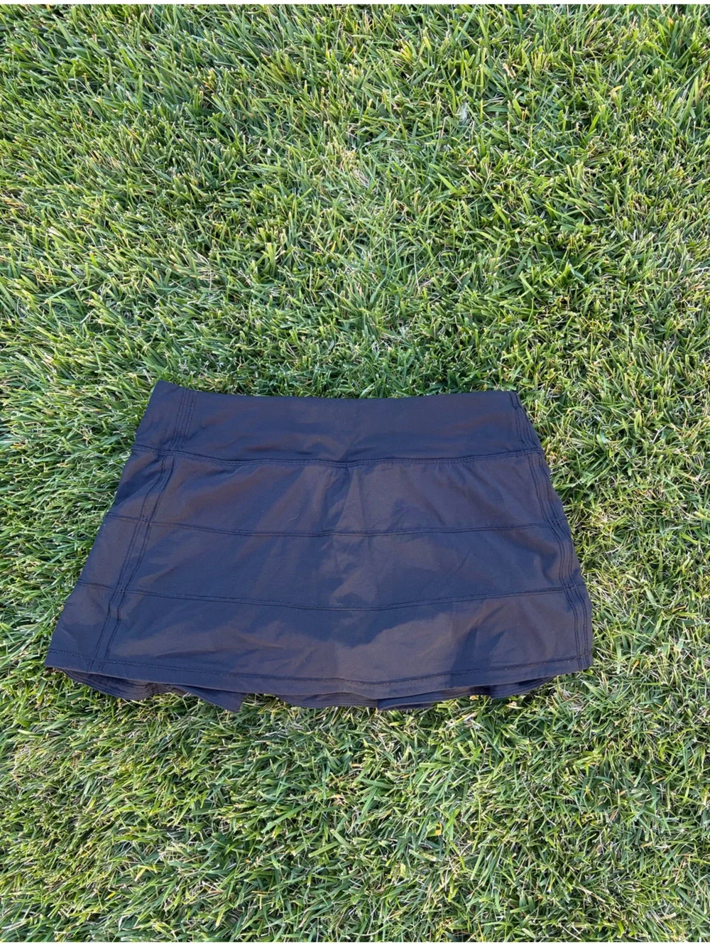lululemon athletica Black Training Skort with Built-In Liner